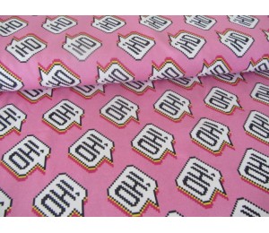 Jersey Hamburger Liebe - 72ppi Pixel - Oh pink